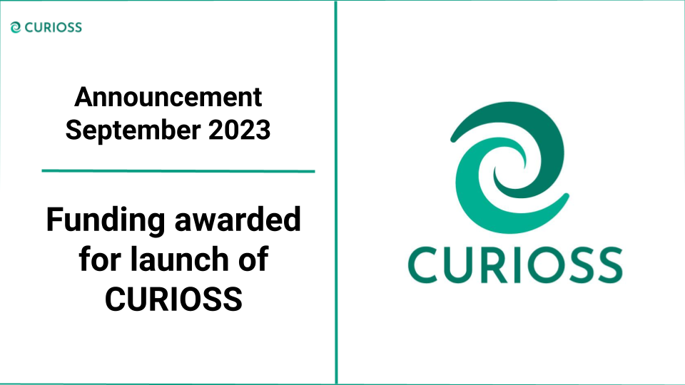 Funding awarded for CURIOSS Network