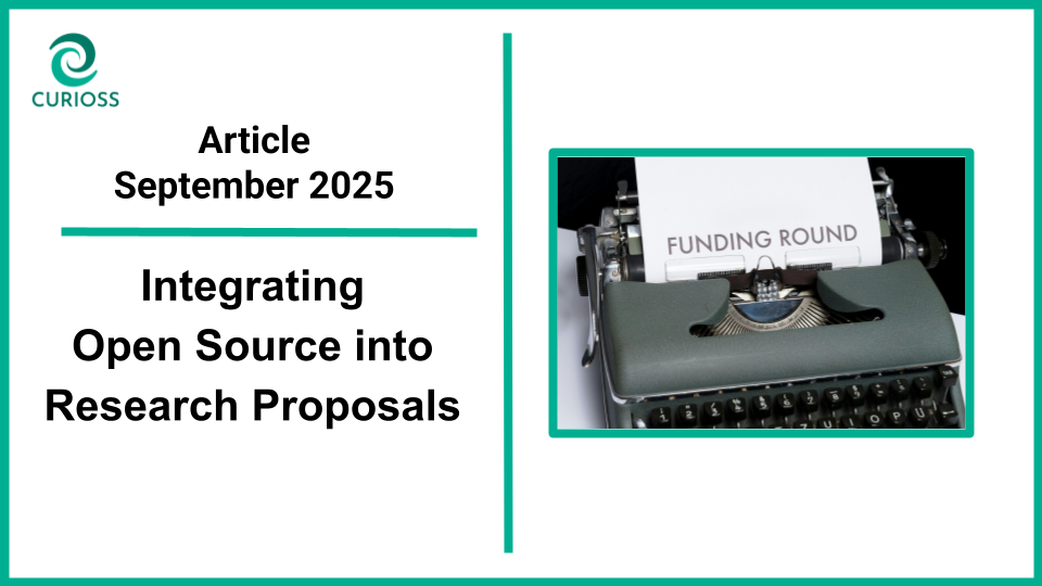 Integrating Open Source into Research Proposals